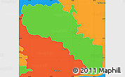 Political Simple Map of Yatytay