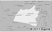 Gray 3D Map of San Ignacio