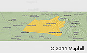 Savanna Style Panoramic Map of San Ignacio