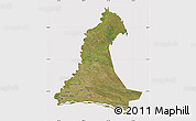 Satellite Map of Neembucu, cropped outside