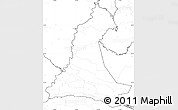 Blank Simple Map of Neembucu, no labels