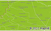 Physical 3D Map of Tacuaras