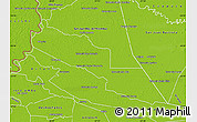 Physical Map of Tacuaras