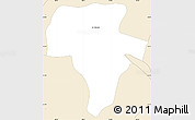 Classic Style Simple Map of La Colmena
