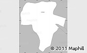 Gray Simple Map of La Colmena
