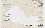 Classic Style 3D Map of Pozo Colorado