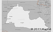 Gray 3D Map of Pozo Colorado