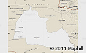 Classic Style Map of Pozo Colorado