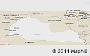 Classic Style Panoramic Map of Pozo Colorado