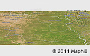Satellite Panoramic Map of Pozo Colorado