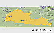 Savanna Style Panoramic Map of Pozo Colorado