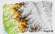 Physical 3D Map of Aija