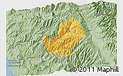 Savanna Style 3D Map of Aija