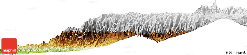 Physical Horizon Map of Aija