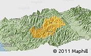 Savanna Style Panoramic Map of Aija