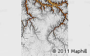 Physical Map of Andahuaylas