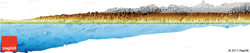 Physical Horizon Map of Caraveli