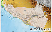 Satellite Map of Islay, physical outside