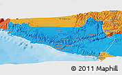 Political Panoramic Map of Islay