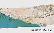 Satellite Panoramic Map of Islay