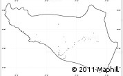Blank Simple Map of Islay, cropped outside, no labels