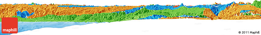 Political Horizon Map of Ayacucho