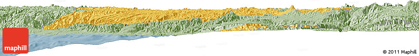 Savanna Style Horizon Map of Ayacucho