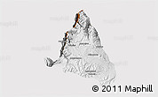Physical 3D Map of nn, cropped outside