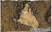 Satellite 3D Map of nn, darken