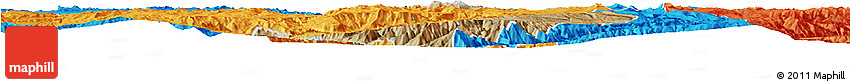 Satellite Horizon Map of Nn, political outside