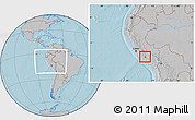 Gray Location Map of nn, within the entire country, hill shading