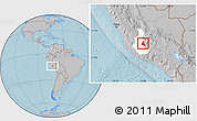 Gray Location Map of nn, highlighted parent region, hill shading