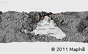 Physical Panoramic Map of nn, darken