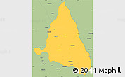 Savanna Style Simple Map of nn