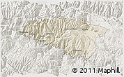 Shaded Relief 3D Map of Anta, lighten