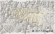 Shaded Relief 3D Map of Anta, semi-desaturated
