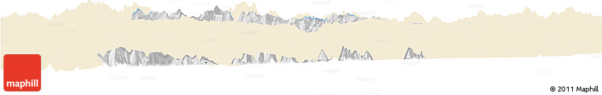 Classic Style Horizon Map of Anta, single color outside