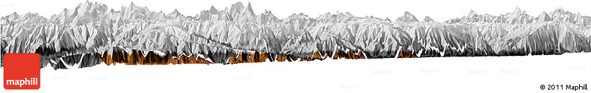 Physical Horizon Map of Anta, desaturated
