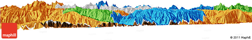 Physical Horizon Map of Anta, political outside