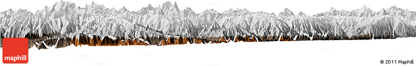 Physical Horizon Map of Anta, semi-desaturated