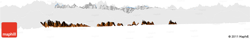 Physical Horizon Map of Anta, single color outside