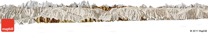 Satellite Horizon Map of Anta, lighten