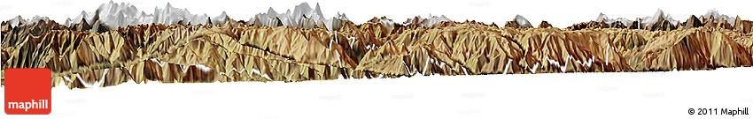 Satellite Horizon Map of Anta
