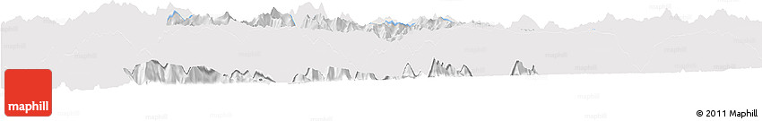 Silver Style Horizon Map of Anta, single color outside