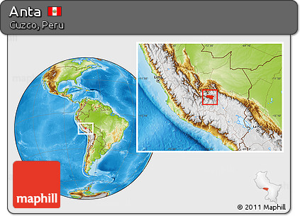 Physical Location Map of Anta