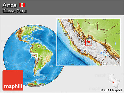 Physical Location Map of Anta