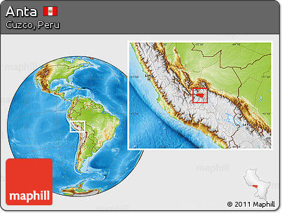 Physical Location Map of Anta