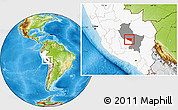 Physical Location Map of Anta, highlighted country, highlighted parent region