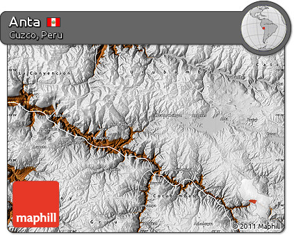 Physical Map of Anta