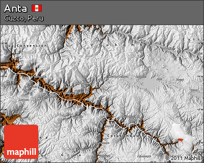 Physical Map of Anta